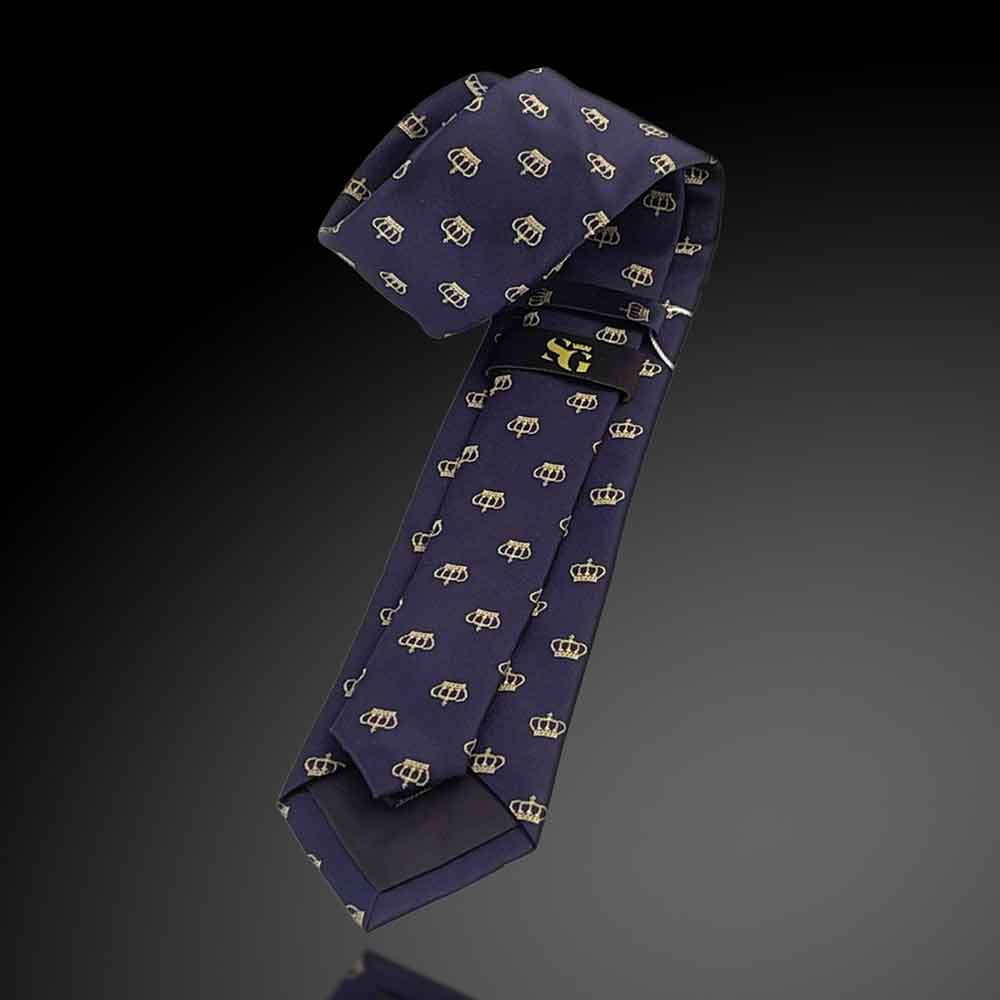 Verwaltung_der_Staatlichen_Schlösser woven tie Administration_of_the_State_Castles